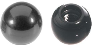 Ball knobs with thread