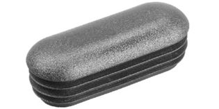 Oval chrome tips