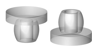 Rests for sheets of glass