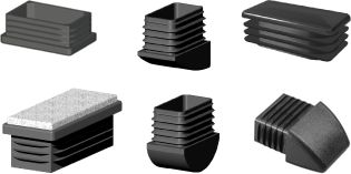 Ribbed Rectangular Inserts