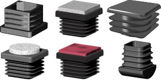 Ribbed Square Inserts