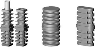 Round pipe lien