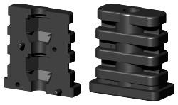 Expanderstopfen für Rechteckrohr VS40X20X2M8/0