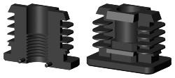 Gewindestopfen für Rechteckrohr VL50X30X3M16
