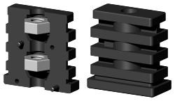 Expanderstopfen für Rechteckrohr VS40X20X1.5M8/2