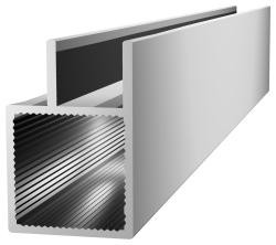 Aluminium-Vierkantprofil R V20 DST BLANK