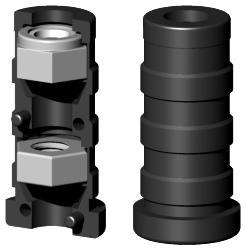 Expanderstopfen für Rundrohr RS20X1.5M8/2 985