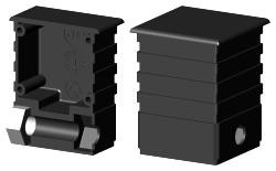 Schraubverbinder für Quadratrohr 3D1BV50X50X2.5M10/1 SO