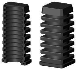 Gewindestopfen für Quadratrohr VL40X40X1.2T32/15 LG