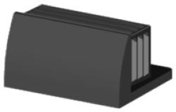 Winkelgleiter für Rechteckrohr V30X15/WF