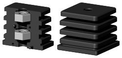 Expanderstopfen für Quadratrohr VS50X50X1.5M10/2