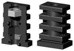 Expanderstopfen für Rechteckrohr VS30X20X1.5M8/1H