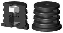 Expanderstopfen für Rundrohr RS48.3X2.3-2.9M10/1H