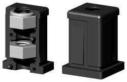 Expanderstopfen für Quadratrohr VS30X30X1.5M10/2 985