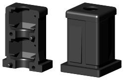 Expanderstopfen für Quadratrohr VS30X30X1.5M10/0