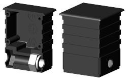 Schraubverbinder für Quadratrohr 3D1BV50X50X2.5M10/1 SO 985