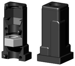Expanderstopfen für Quadratrohr VS20X20X1.5M8/1 O.L.