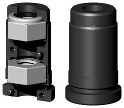 Expanderstopfen für Rundrohr RS25X1.5M10/2 985
