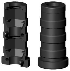 Expanderstopfen für Rundrohr RS20X1.5M8/0