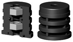 Expanderstopfen für Rundrohr RS45X2M10/2