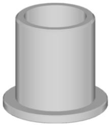Gleitlager 3020 30 X 34 X 20 Mm Wartungsarm, Ohne Bund