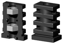 Expanderstopfen für Rechteckrohr VS30X20X1.5M8/2