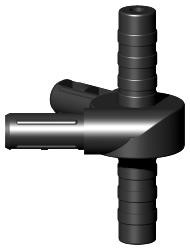 Gelenkverbinder für Rundrohr Typ 3D4 3D4R20X1.5K/GELENK/180°