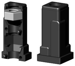 Expanderstopfen für Quadratrohr VS20X20X1.5M8/1H O.L