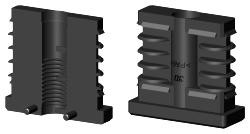 Gewindestopfen für Rechteckrohr VL40X15X2M10