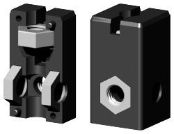 Schraub-Eckverbinder für Quadratrohr 3D1V25X25M8/5