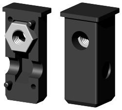 Schraub-Eckverbinder für Quadratrohr 3D1BVV20X20M8/1