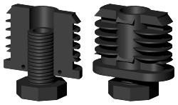 Verstellgleiter für Ovalrohr DO50X25M16X30/8