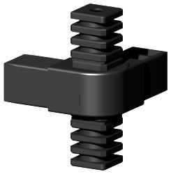 Gelenkverbinder für Quadratrohr Typ 3D4 3D4V35K/GELENK