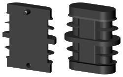 Rohrverlängerung für Ovalrohr 1D2OV30X15X1.5KL