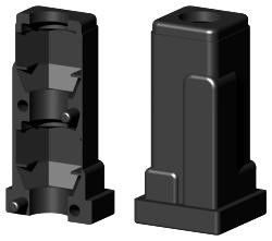 Expanderstopfen für Quadratrohr VS20X20X1.5M8/0 O.L.